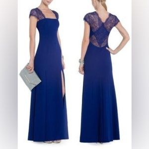 BCBG Julia Blue Long Dress - Size 6